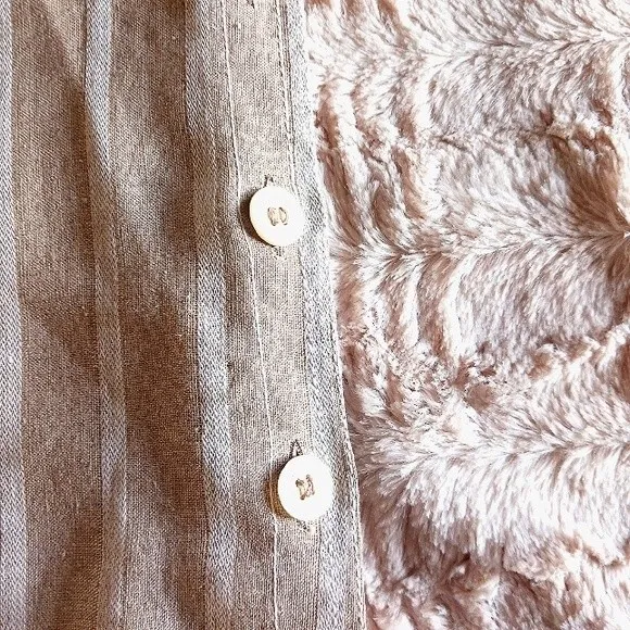 Vintage iblues Plaid Strap Skirt with Side Buttons Tan Academia Style
