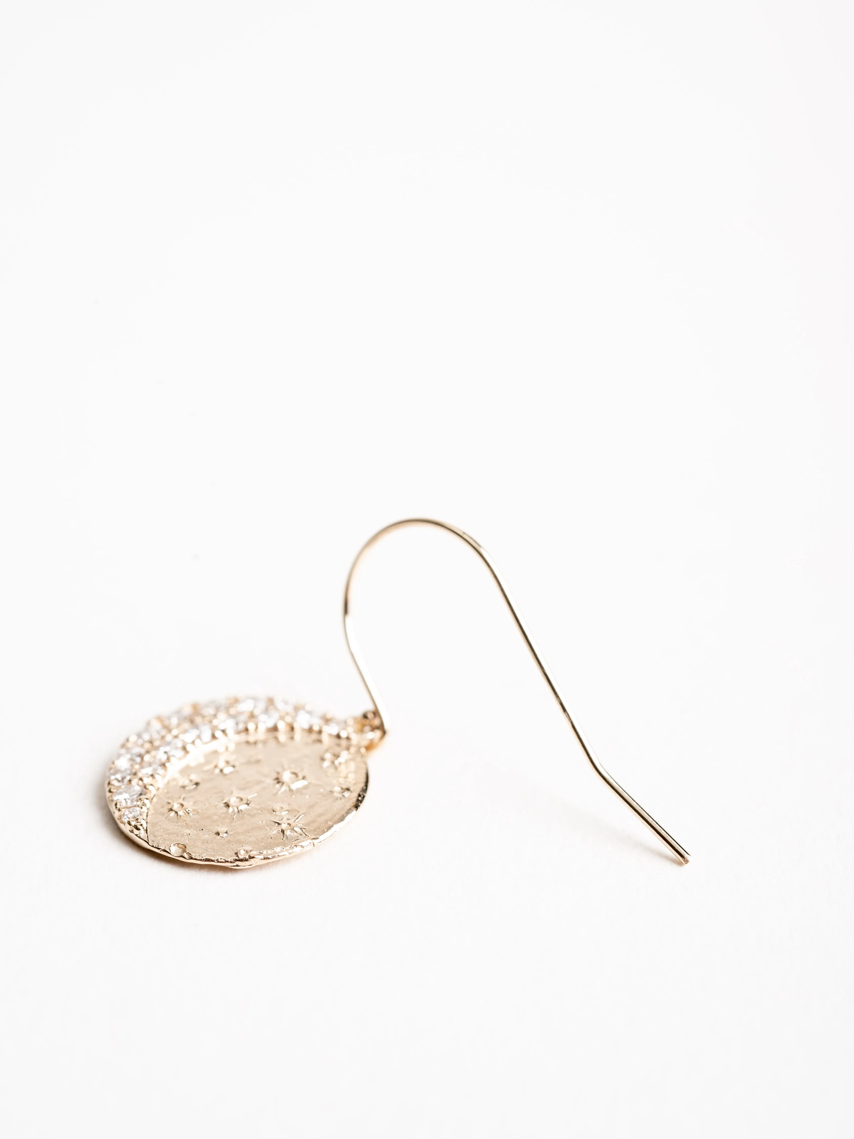 wanina crescent single earring
