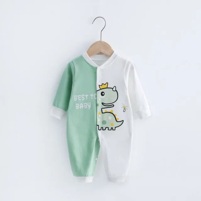 Warm Jumpsuit Dragon Pattern