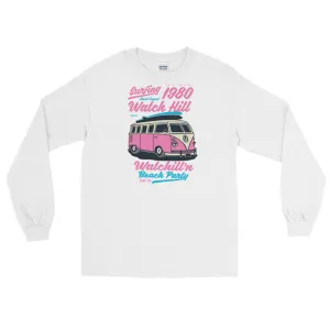 Watchill'n 'Beach Party' - Long-Sleeve T-Shirt (Pink)