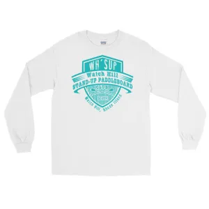 Watchill'n 'Paddle Board Club' - Long-Sleeve T-Shirt (Turquoise)