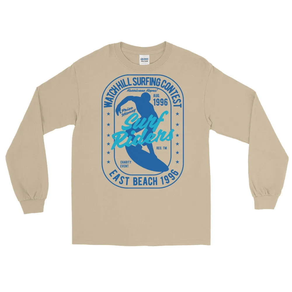Watchill'n 'Surf Rider' - Long-Sleeve T-Shirt (Navy)