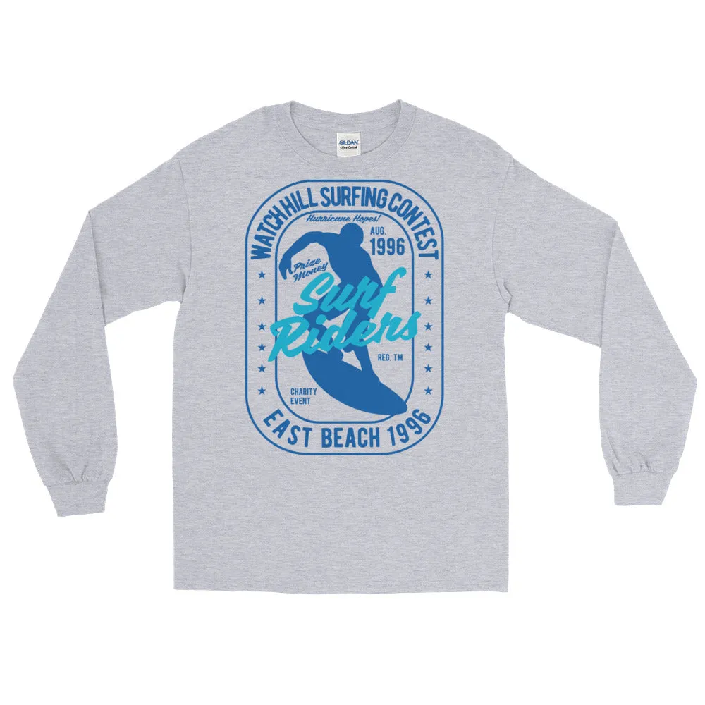 Watchill'n 'Surf Rider' - Long-Sleeve T-Shirt (Navy)