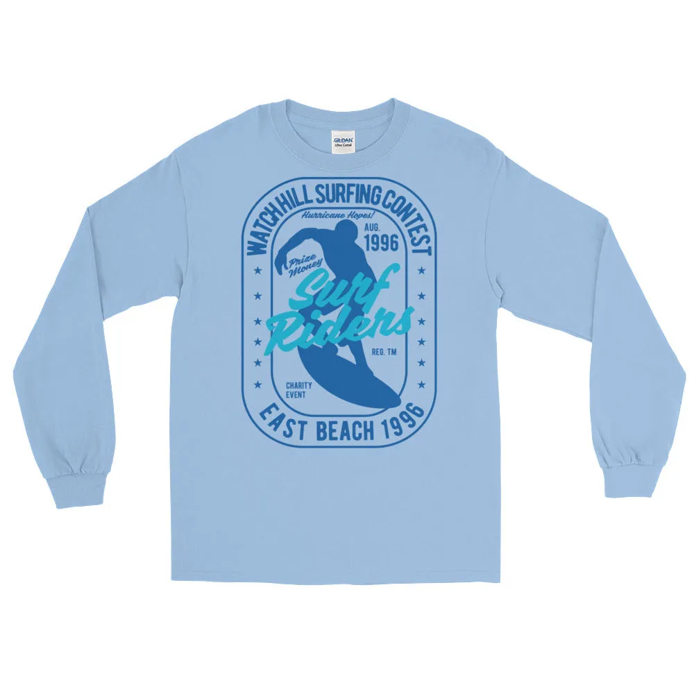 Watchill'n 'Surf Rider' - Long-Sleeve T-Shirt (Navy)