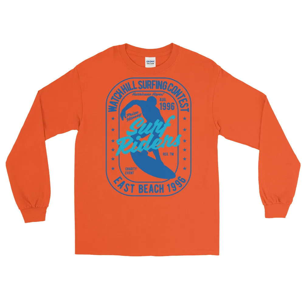 Watchill'n 'Surf Rider' - Long-Sleeve T-Shirt (Navy)
