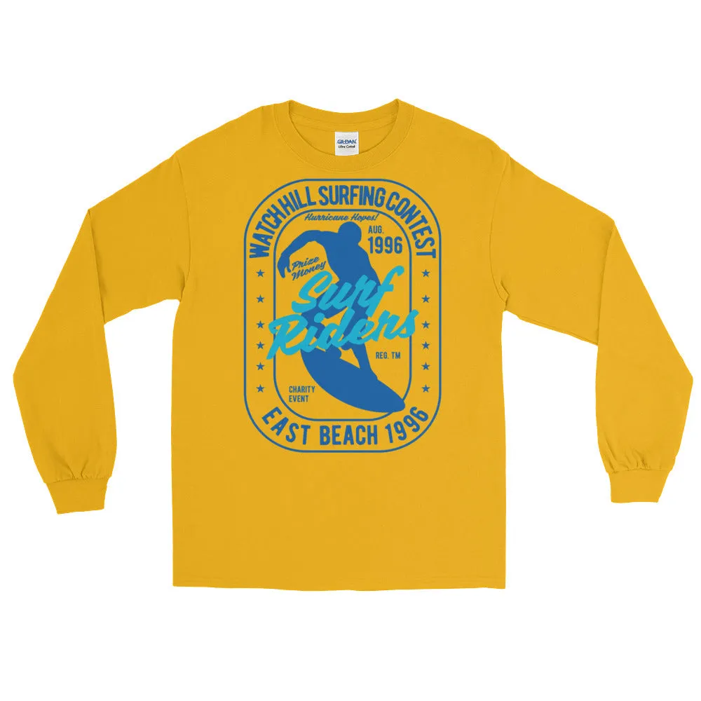 Watchill'n 'Surf Rider' - Long-Sleeve T-Shirt (Navy)
