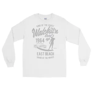 Watchill'n 'Surf's Up' - Long-Sleeve T-Shirt (Grey)