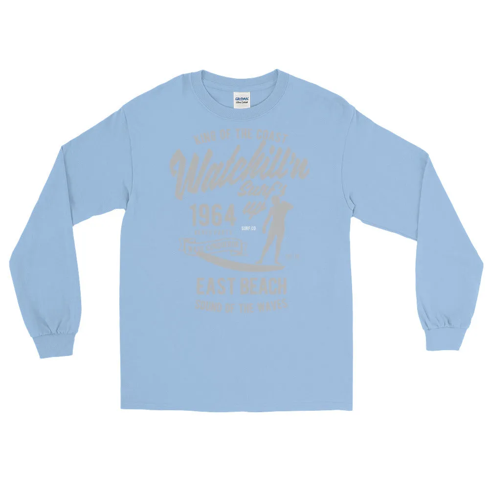 Watchill'n 'Surf's Up' - Long-Sleeve T-Shirt (Grey)