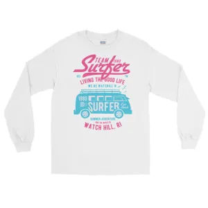 Watchill'n 'Team Surfer' - Long-Sleeve T-Shirt (Pink)