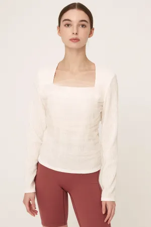 Whitney Mesh Layered Top