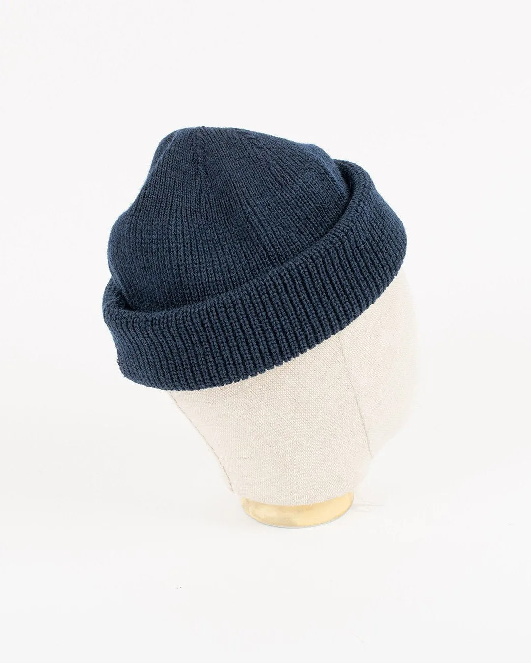 Wool Knit Watch Cap - Dark Navy