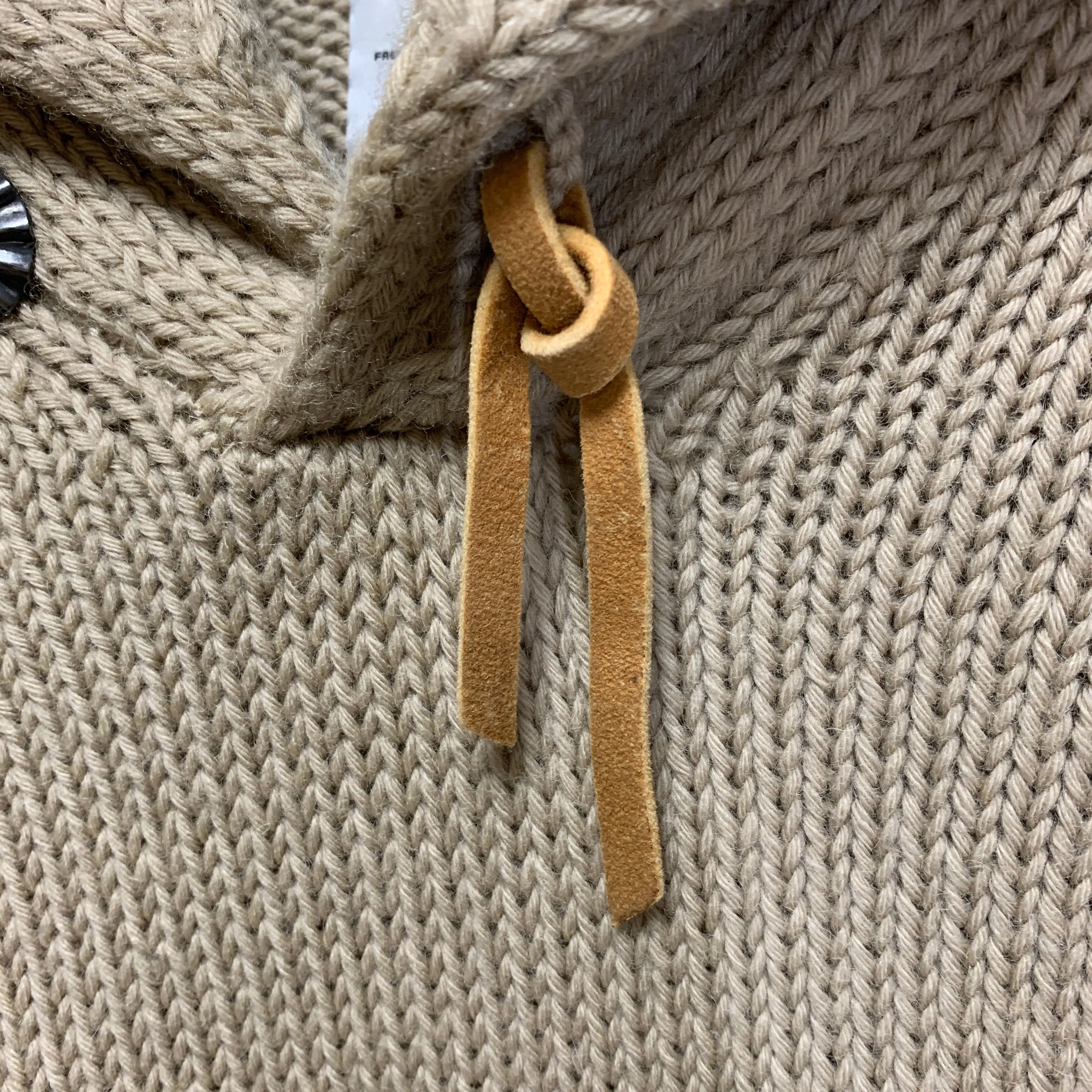 [XL] Visvim 13AW Sturgis Wool Shawl Collar Knit Sweater