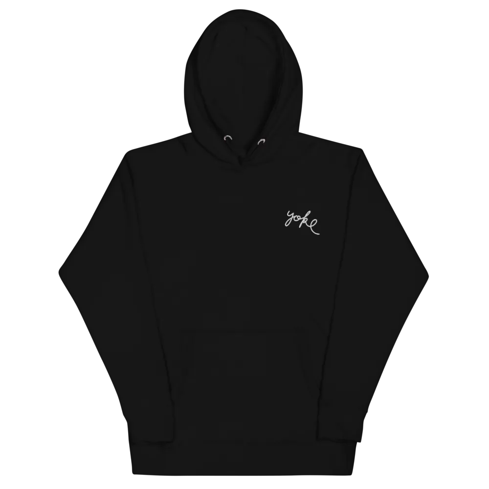 Yoke Script Hoodie