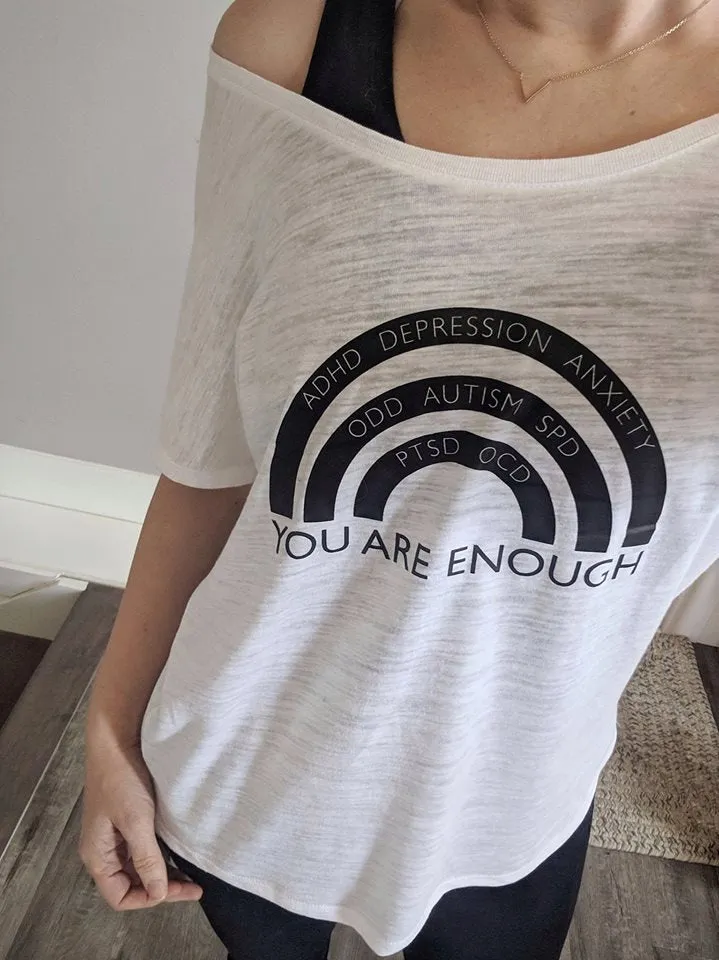 You Are Enough - Retro Fitted Ringer