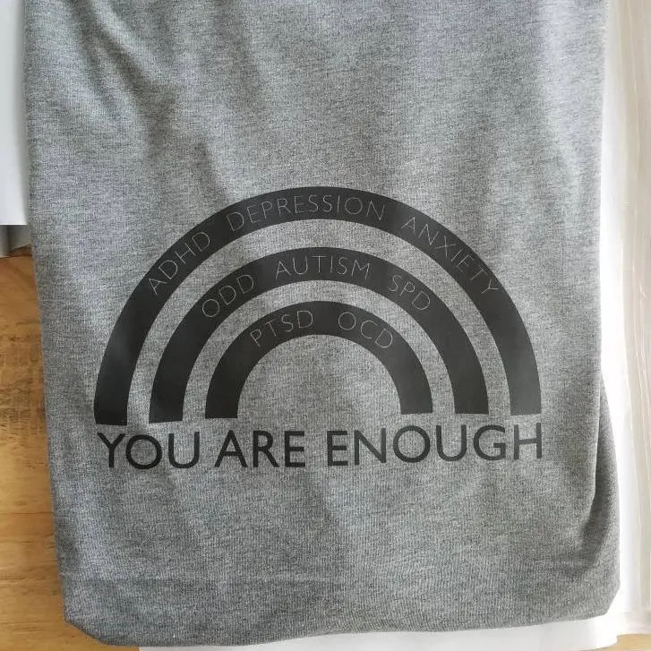 You Are Enough - Retro Fitted Ringer