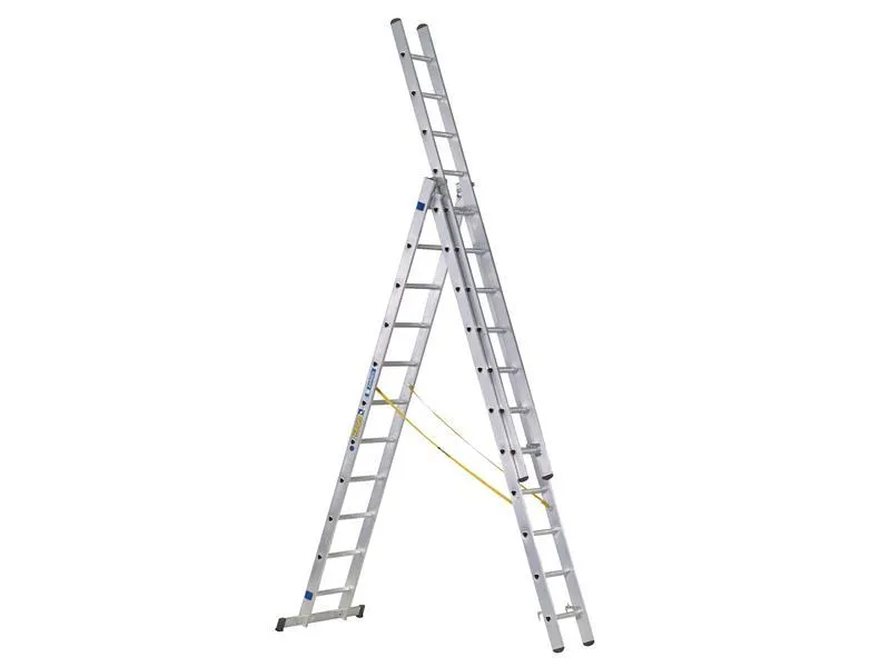 Zarges D-Rung Combination Ladder 3-Part 3 X 10 Rungs