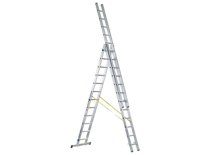 Zarges D-Rung Combination Ladder 3-Part 3 X 12 Rungs