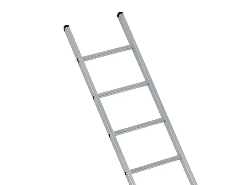 Zarges Industrial Single Aluminium Ladder With Stabiliser Bar 3.05M 10 Rungs