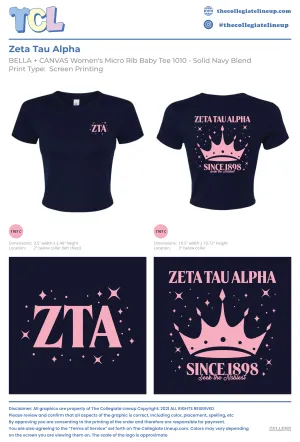 Zeta Glass Factory Crown Baby Tee